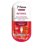 Mască Șervețel cu Retinol 7th Heaven - Anti-Aging & Fermitate