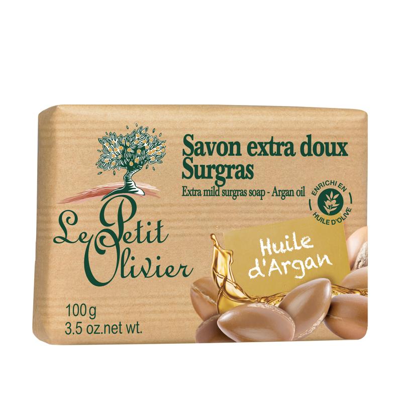 Sapun solid Le petit Olivier cu ulei de argan, 100g