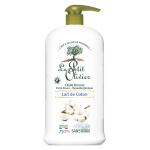 Gel de Duș Cremă LE PETIT OLIVIER cu Lapte de Bumbac, 750ml
