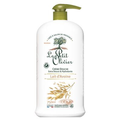 Gel de Duș Cremă Le Petit Olivier Lapte de Ovăz 750ml