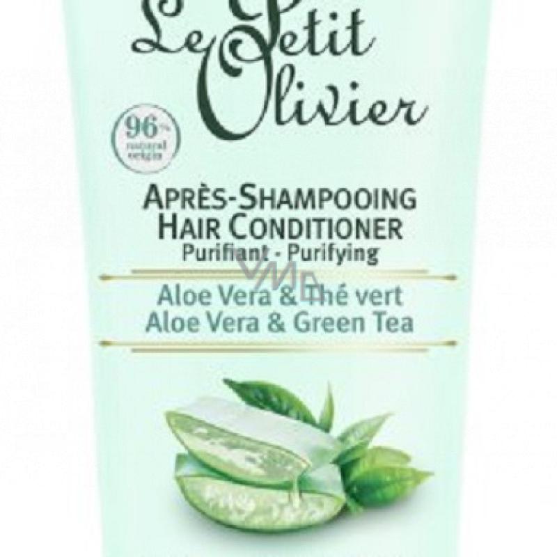 LE PETIT OLIVIER Balsam Micelar Purifiant 200ml cu Aloe Vera & Ceai Verde pentru Păr Normal/Gras