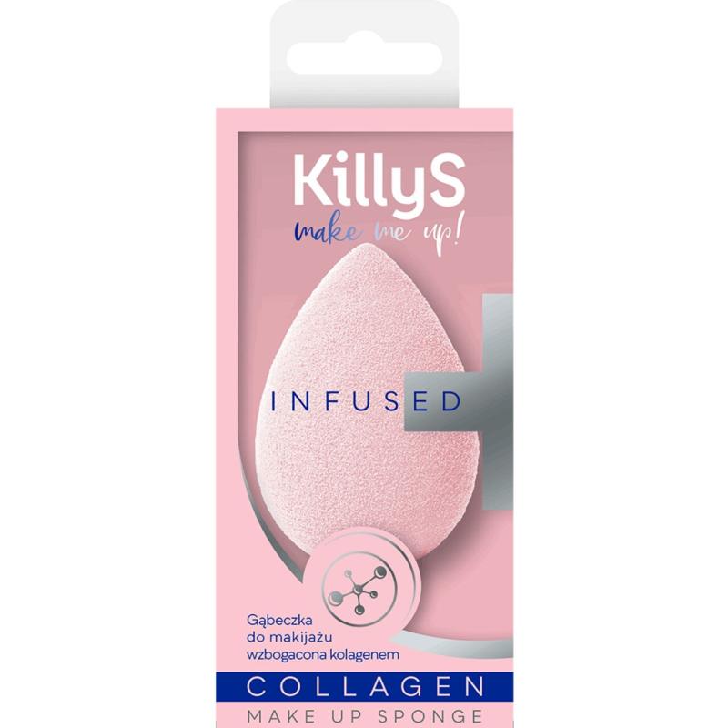 KILLY'S burete aplicare fond de ten cu infuzie de colagen