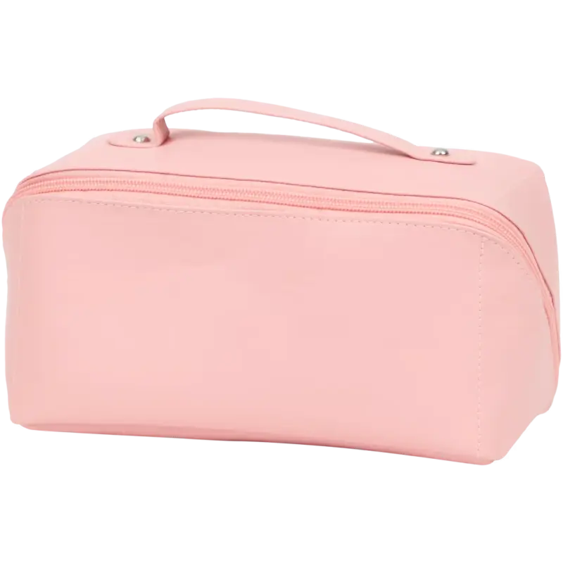 Geantă de toaletă pentru machiaj și îngrijire - compartimentată, cu mâner, diverse culori