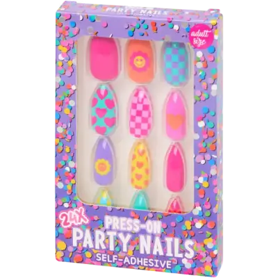 Unghii artificiale autoadezive pentru copii I Love My Style – set 24 bucăți, diverse modele